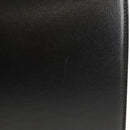 GUCCI GG Logo Shoulder Bag Leather Black Gold 589471 Auth 144672M-4