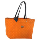 LOUIS VUITTON Cruise Line Scuba MM Tote Bag Orange M92803 LV Auth 144674-1