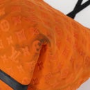 LOUIS VUITTON Cruise Line Scuba MM Tote Bag Orange M92803 LV Auth 144674-9