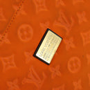 LOUIS VUITTON Cruise Line Scuba MM Tote Bag Orange M92803 LV Auth 144674-18