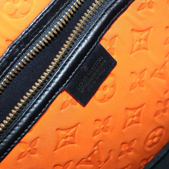 LOUIS VUITTON Cruise Line Scuba MM Tote Bag Orange M92803 LV Auth 144674