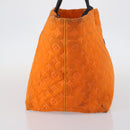 LOUIS VUITTON Cruise Line Scuba MM Tote Bag Orange M92803 LV Auth 144674-4