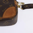 LOUIS VUITTON Monogram Marly Dragonne PM Clutch Bag M51827 LV Auth 144677-16