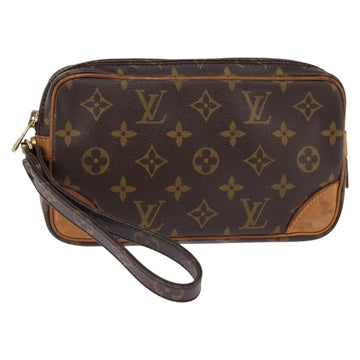 LOUIS VUITTON Monogram Marly Dragonne PM Clutch Bag M51827 LV Auth 144677