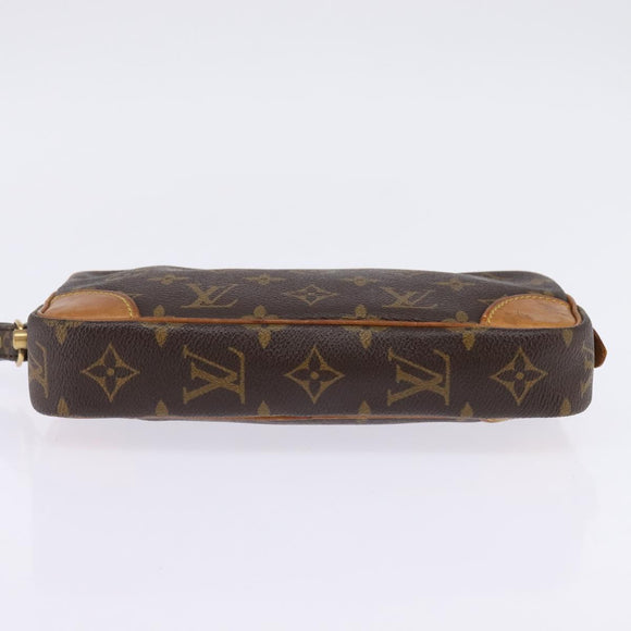 LOUIS VUITTON Monogram Marly Dragonne PM Clutch Bag M51827 LV Auth 144677