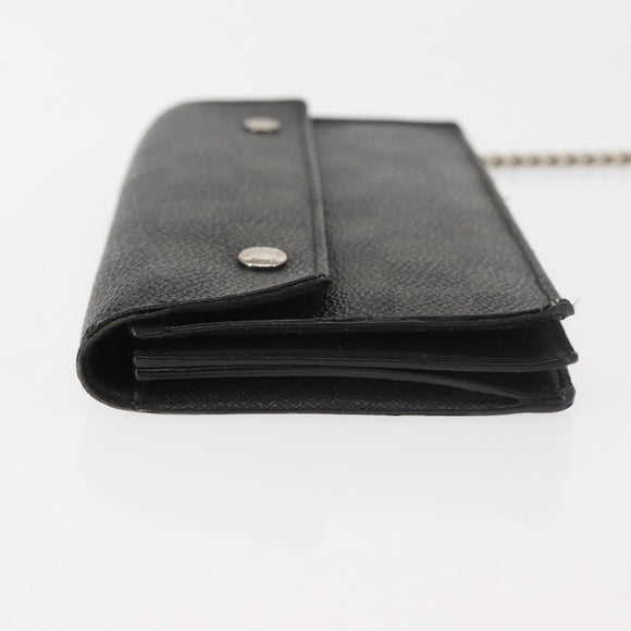 LOUIS VUITTON Damier Graphite Portefeuille Accordion Wallet N60023 Auth 144679