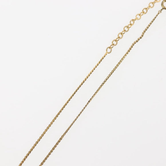 Christian Dior Necklace metal Gold Auth 144688