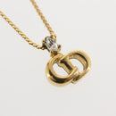 Christian Dior Necklace metal Gold Auth 144688-3