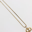 Christian Dior Necklace metal Gold Auth 144688-4