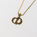 Christian Dior Necklace metal Gold Auth 144688-9