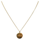 Christian Dior Necklace metal Gold Auth 144689-1