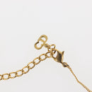 Christian Dior Necklace metal Gold Auth 144689-13
