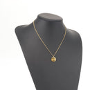Christian Dior Necklace metal Gold Auth 144689-14