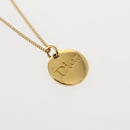 Christian Dior Necklace metal Gold Auth 144689-3
