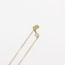 Christian Dior Necklace metal Gold Auth 144690-14