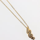 Christian Dior Necklace metal Gold Auth 144690-4
