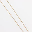 Christian Dior Necklace metal Gold Auth 144690-6