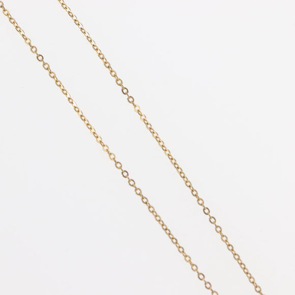 Christian Dior Necklace metal Gold Auth 144690