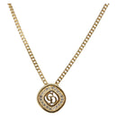 Christian Dior Necklace metal Gold Auth 144692-1