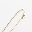 Christian Dior Necklace metal Gold Auth 144692-11