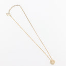 Christian Dior Necklace metal Gold Auth 144692-2