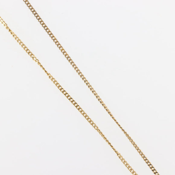 Christian Dior Necklace metal Gold Auth 144692