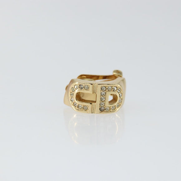 Christian Dior Earring metal Gold Auth 144694