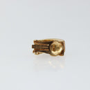 Christian Dior Earring metal Gold Auth 144694-3