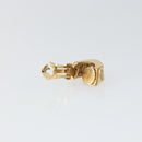 Christian Dior Earring metal Gold Auth 144694-4