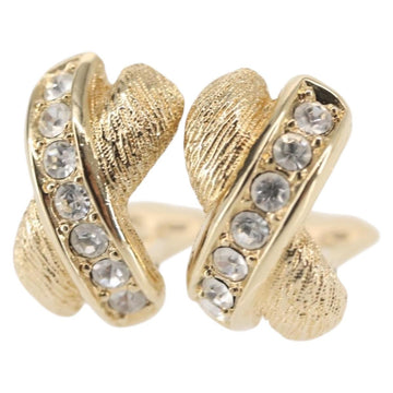 Christian Dior Earring metal Gold Auth 144696