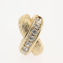 Christian Dior Earring metal Gold Auth 144696-6