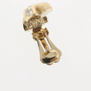 Christian Dior Earring metal Gold Auth 144696-8