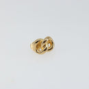 Christian Dior Earring metal Gold Auth 144697-2