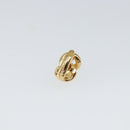 Christian Dior Earring metal Gold Auth 144697-3