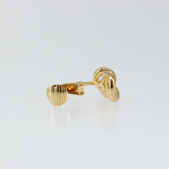 Christian Dior Earring metal Gold Auth 144697