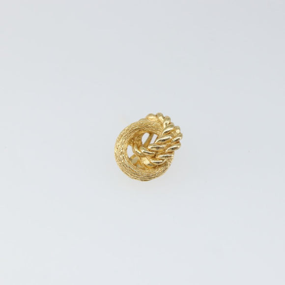 Christian Dior Earring metal Gold Auth 144698