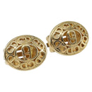 Christian Dior Earring metal Gold Auth 144699-1