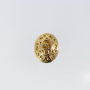 Christian Dior Earring metal Gold Auth 144699-2