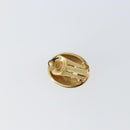 Christian Dior Earring metal Gold Auth 144699-3