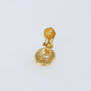 Christian Dior Earring metal Gold Auth 144699-4