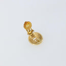 Christian Dior Earring metal Gold Auth 144699-7