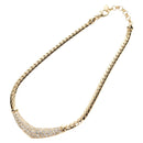 Christian Dior Necklace metal Gold Auth 144702V-2