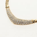 Christian Dior Necklace metal Gold Auth 144702V-3