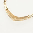 Christian Dior Necklace metal Gold Auth 144702V-8