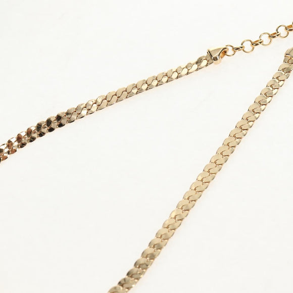 Christian Dior Necklace metal Gold Auth 144702V