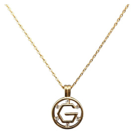 GIVENCHY Necklace metal Gold Auth 144703