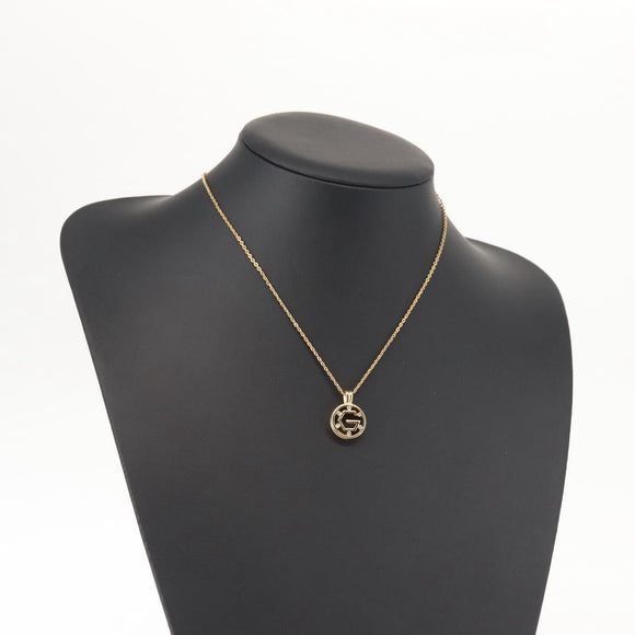 GIVENCHY Necklace metal Gold Auth 144703
