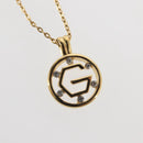 GIVENCHY Necklace metal Gold Auth 144703-3