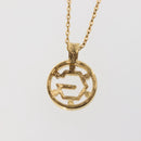 GIVENCHY Necklace metal Gold Auth 144703-9