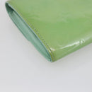 LOUIS VUITTON Monogram Vernis Portefeuille Sarah Wallet Peppermint Auth 144714-16
